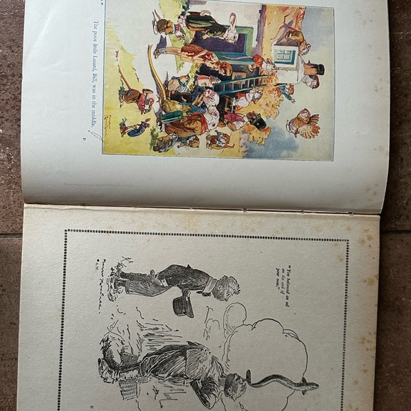 RARE Antique Harry Rountree Alice in Wonderland Color Plates hardcover book - Picture 9 of 12